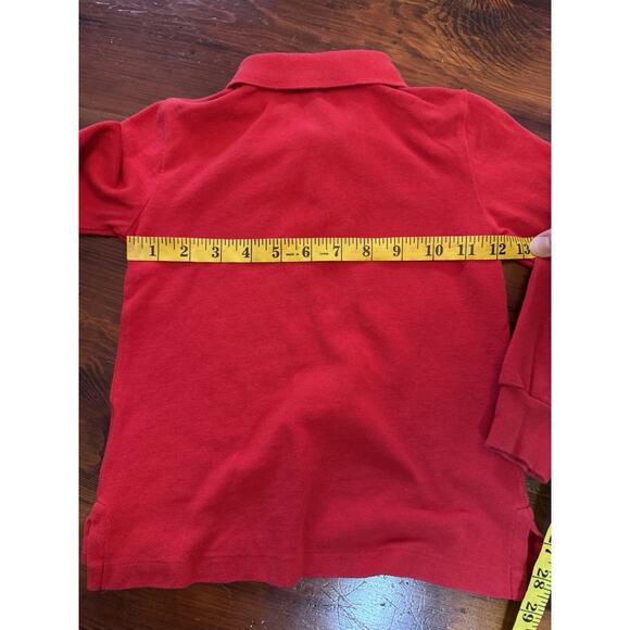 Polo Ralph Lauren Long sleeve Red Polo Toddler Size 4-4T - Picture 9 of 9